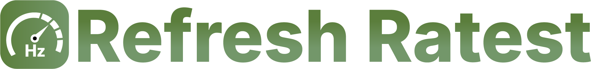 Refreshratest refresh rate test logo